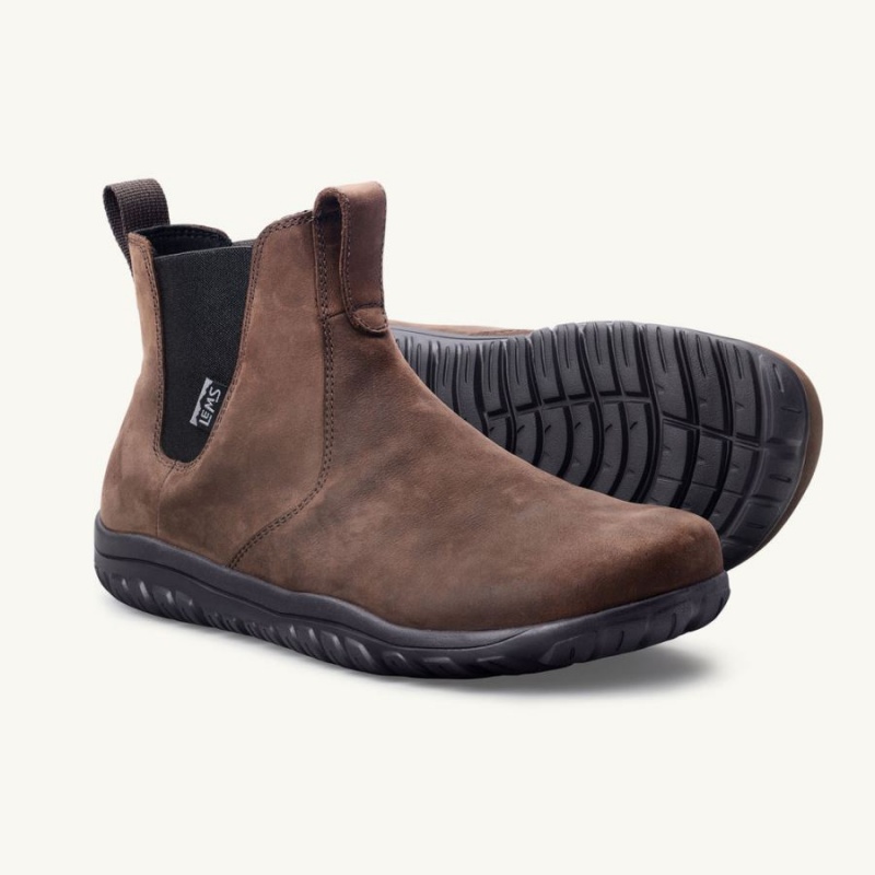 Lems Chelsea Boot Vedenpitävät Naisten Saappaat Ruskea | FITPXEDU